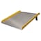 Vestil Aluminum Truck Dockboard W/ Steel Curb TAS-15-6072 - alternate 2